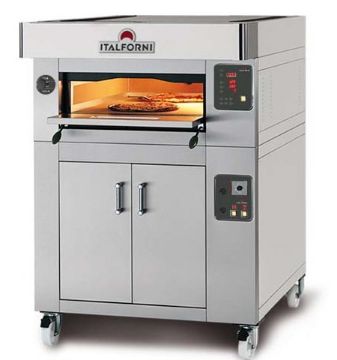 Picture of Italforni LSC-1 Heavy duty single deck pizza oven - 8 x 12" pizzas