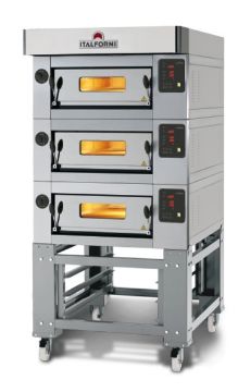 Picture of Italforni LSB-3 Heavy duty Triple deck electric pizza oven - 18 x 12" pizzas