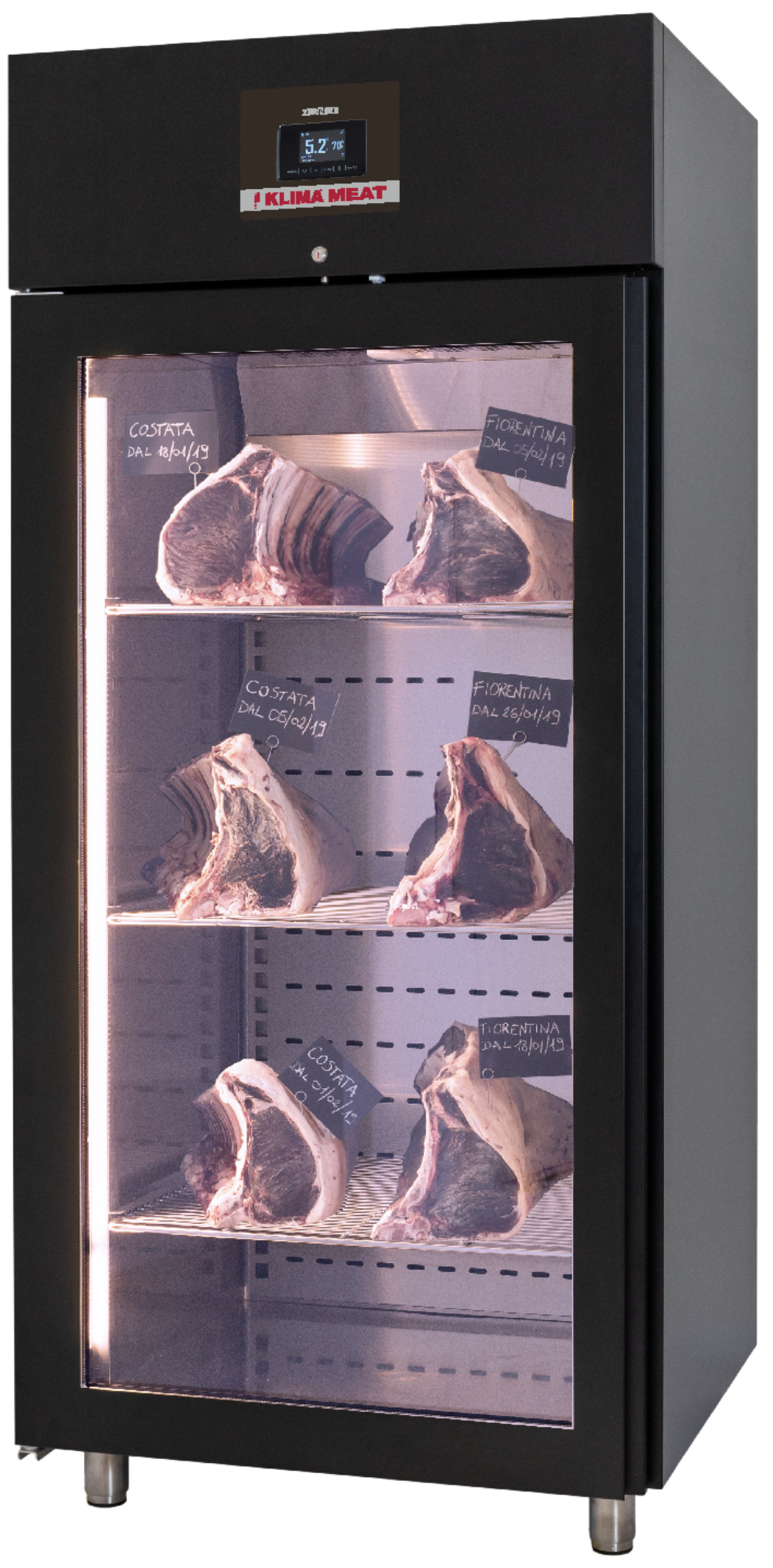 Picture of Klima KME900PVB - 900 Ltr Dry ager meat maturing fridge