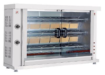 Picture of North K3 - 3 spit - 15 bird Gas Chicken rotisserie