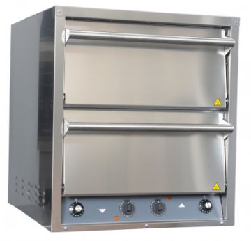 Picture of Italforni IT2+2 Twin Door pizza oven with 4 cooking decks - 4 x 20" pizza capacity