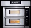 Picture of Moretti IDD60.60 Twin deck electric pizza oven - 8 x 12" Pizzas with Electronic controls
