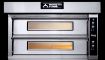 Picture of Moretti IDD105.65 Twin deck electric pizza oven - 12 x 12" Pizzas with Electronic controls