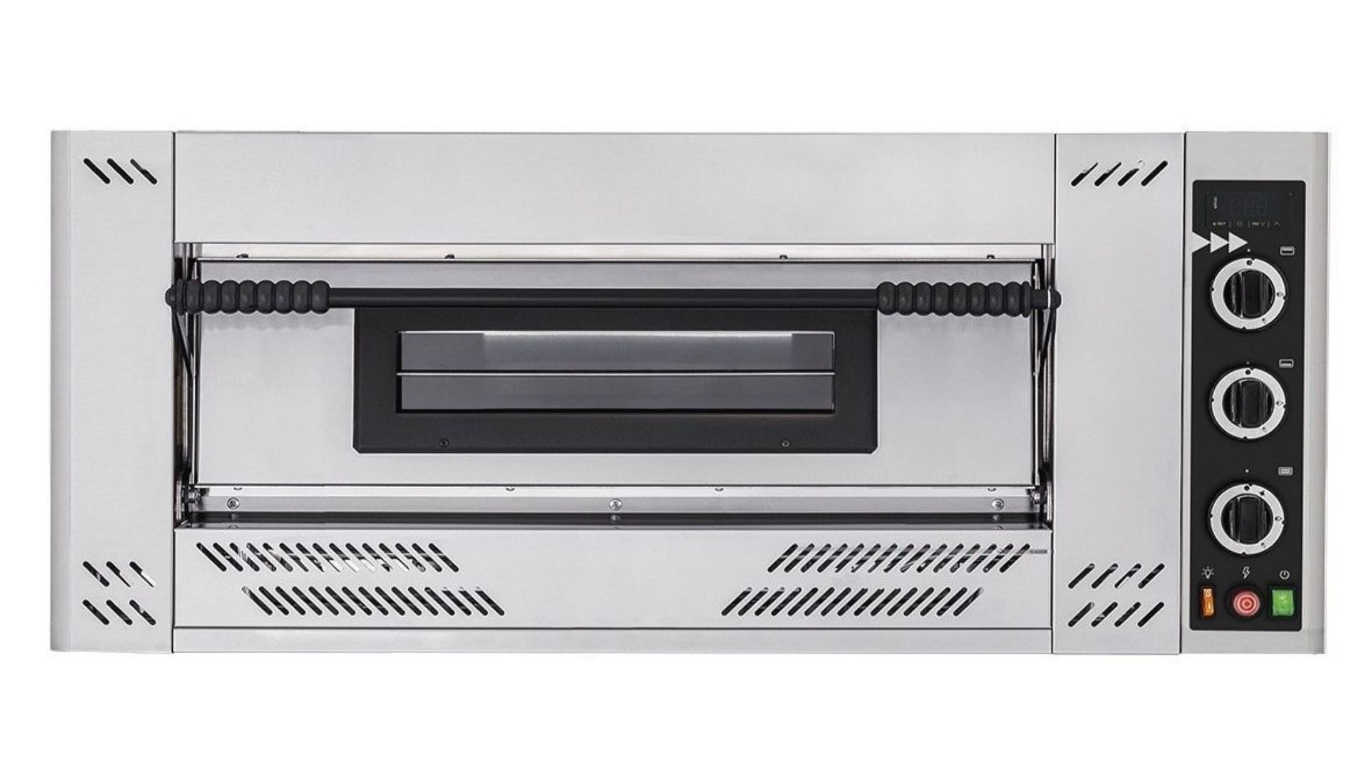 Picture of Chefs Range Gas XL6L - Single deck gas pizza oven - 6 x 13" Pizzas