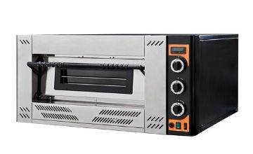 Picture of Prisma Gas 6 - single deck gas pizza oven - 6 x 12" Pizzas
