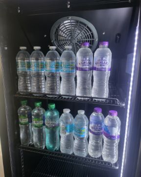 Picture of Chefs Range GDP338VH - 338 Ltr Glass door fridge merchandiser