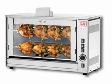 Picture of CB G-8P - 2 spit - 8 birds Gas rotisserie - 8 birds