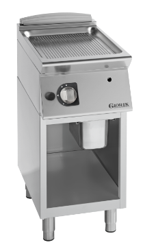 Picture of Giorik FRG72GCRX Gas griddle - ribbed plate chrome plated