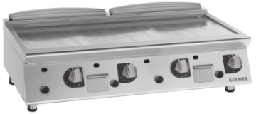 Picture of Giorik 70 Top FLG76TCRX - 4 Zone Gas griddle - smooth plate chrome plated