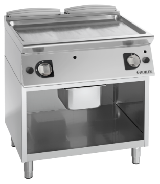 Picture of Giorik FLG741GCRX - 2 Zone Gas griddle - smooth plate chrome plated