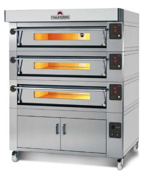 Picture of Italforni ES8-3 Heavy duty Triple deck electric pizza oven - 18 x 12" Pizzas