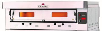 Picture of Italforni EGC-1 Heavy duty single deck gas pizza oven - 12 x 12" Pizzas