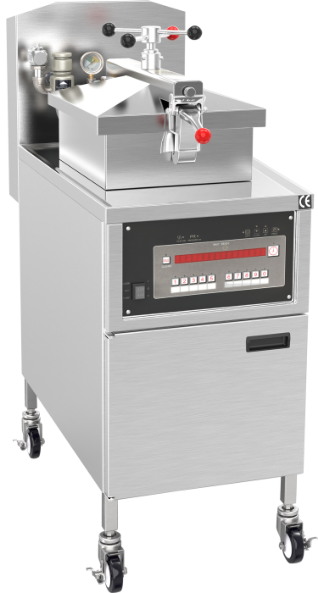 Picture of Chefs Range ECG800 Gas pressure fryer with Filtration