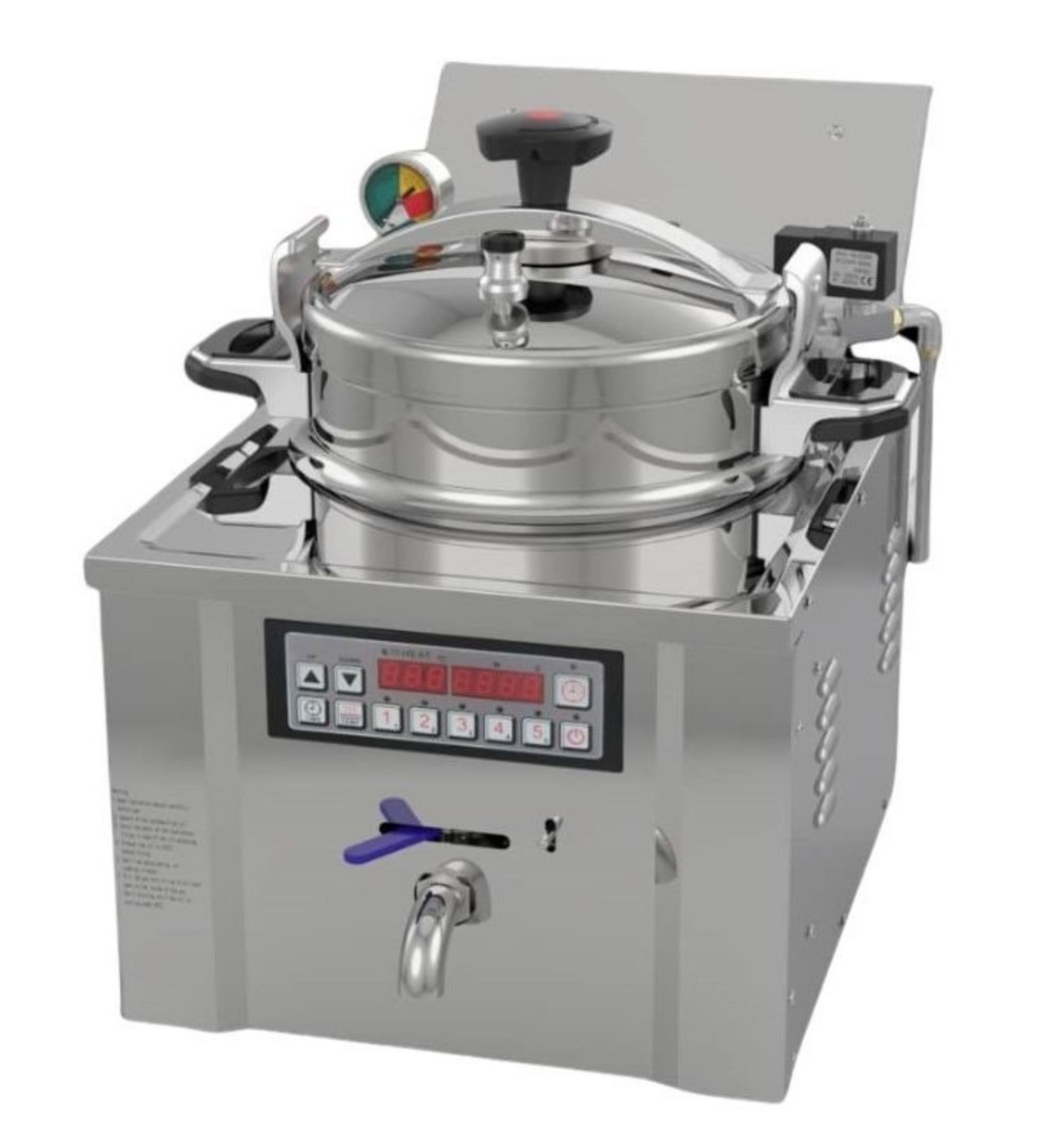 Picture of Chefs Range ECE16B Programmable electric Counter top pressure fryer - 3.0kw