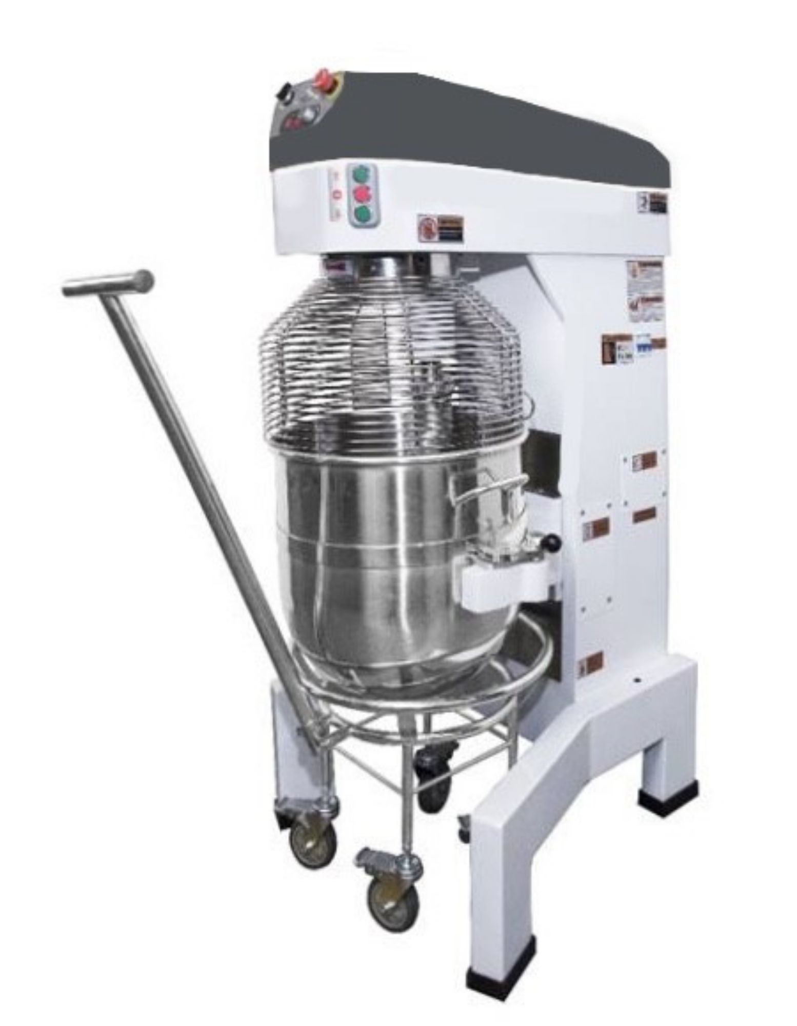 Picture of Chefs Range CRP80 - 80 Ltr, Variable Speed Heavy duty planetary mixer with trolley