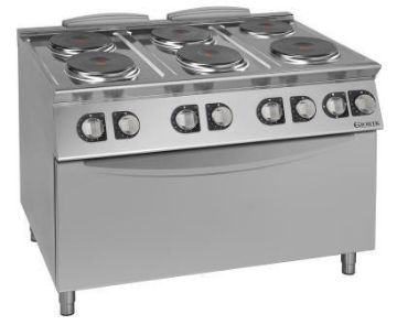 Picture of Giorik CE76TH - 6 ring electric range with maxi oven