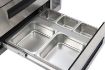 Picture of Chefs Range CB36TN Low Level fridge Chefs drawer - 1 x 1/1gn + 6 x 1/6gn per drawer