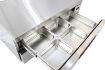 Picture of Chefs Range CB52BT Low Level freezer Chefs drawer - 3 x 1/1gn per drawer