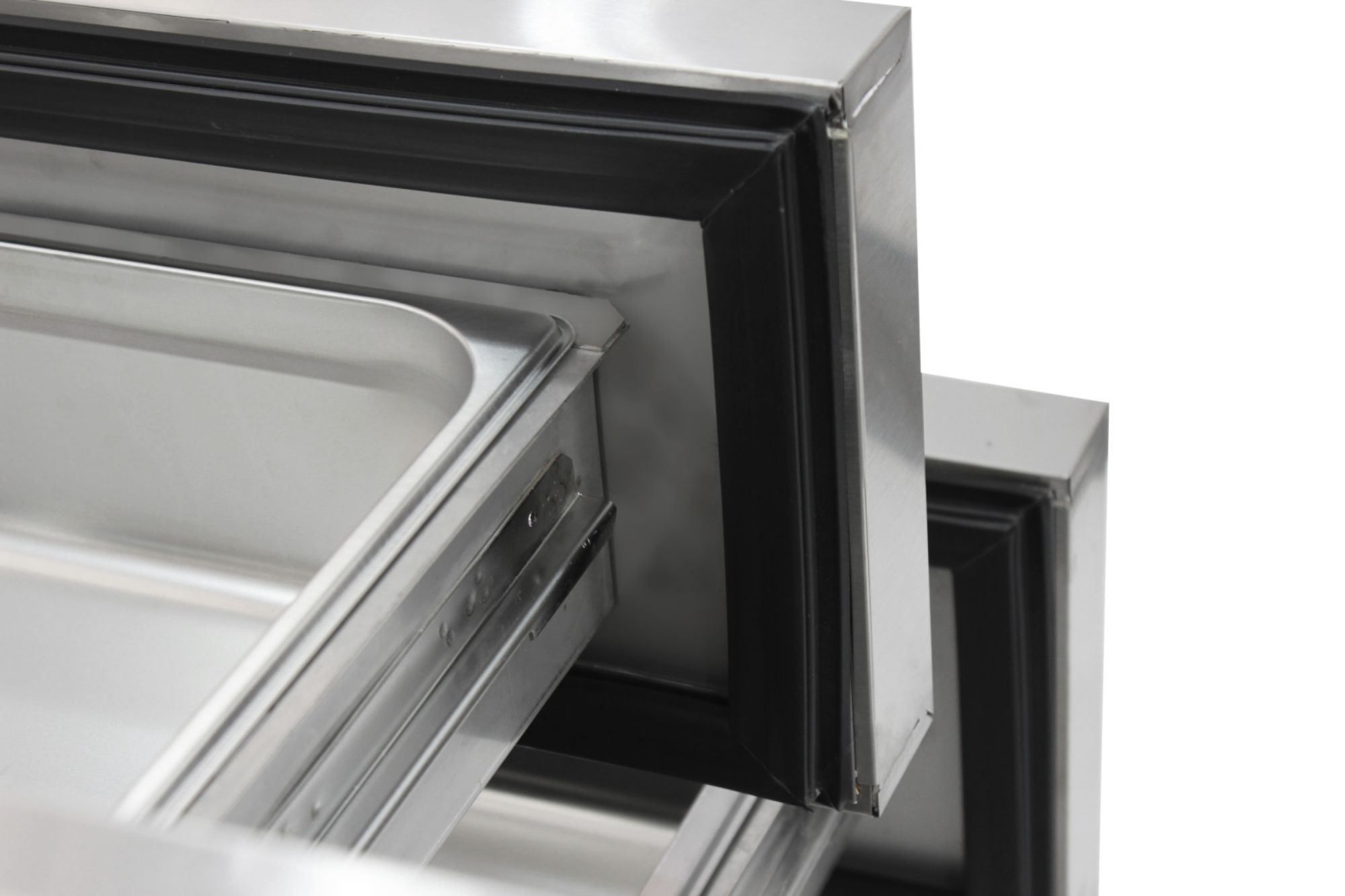 Picture of Chefs Range CB52BT Low Level freezer Chefs drawer - 3 x 1/1gn per drawer