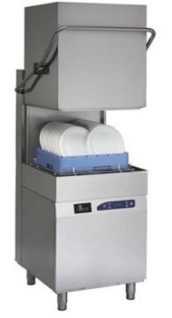 Picture of Aristarco AH800ESIPRS+ 18 Plate Hood Dishwasher with inbuilt water softener 500 x 500mm Basket