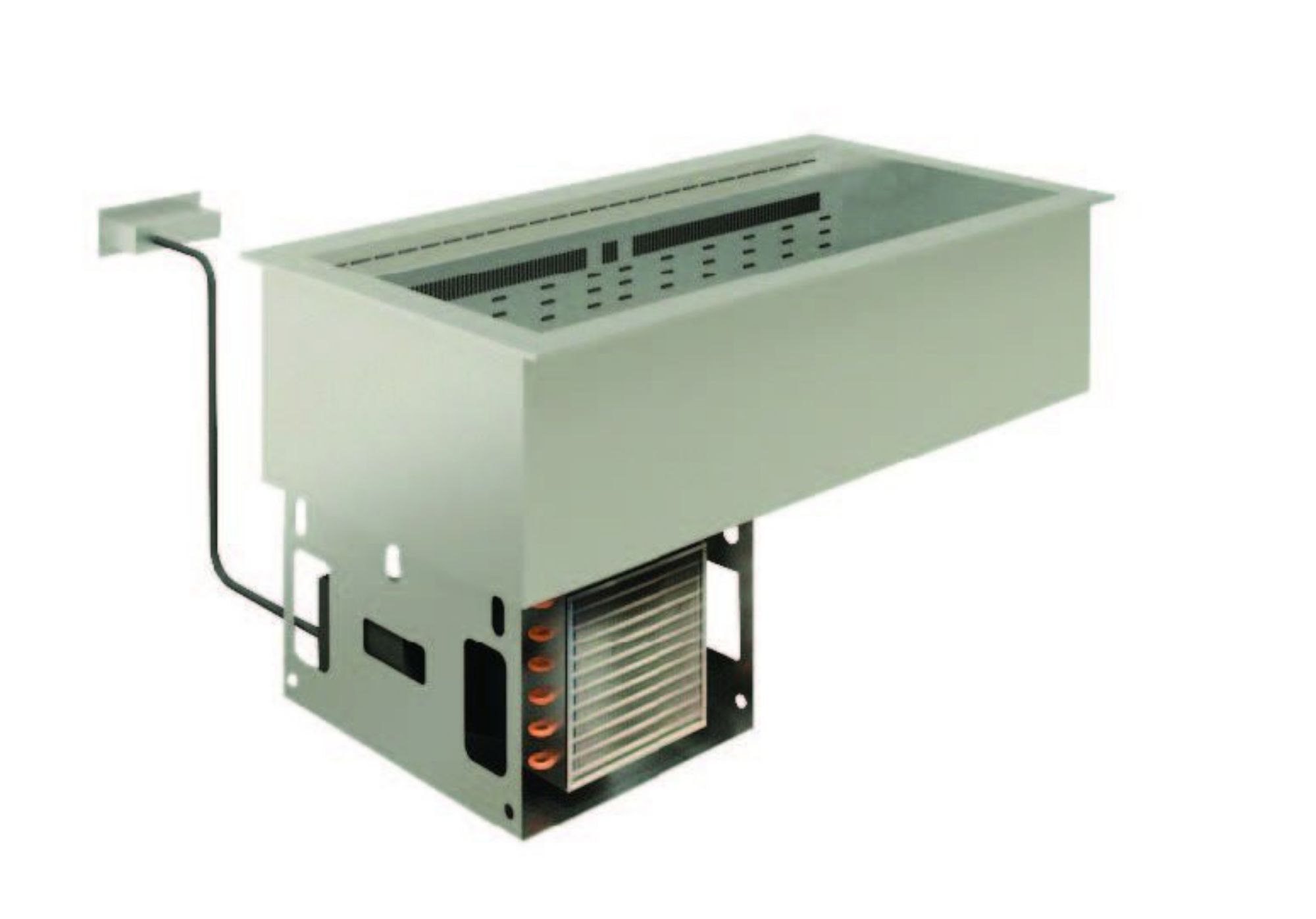 Picture of Emainox Elegance 8046501HC 3 x 1/1gn Drop In Fan assisted refrigerated display with dolewell