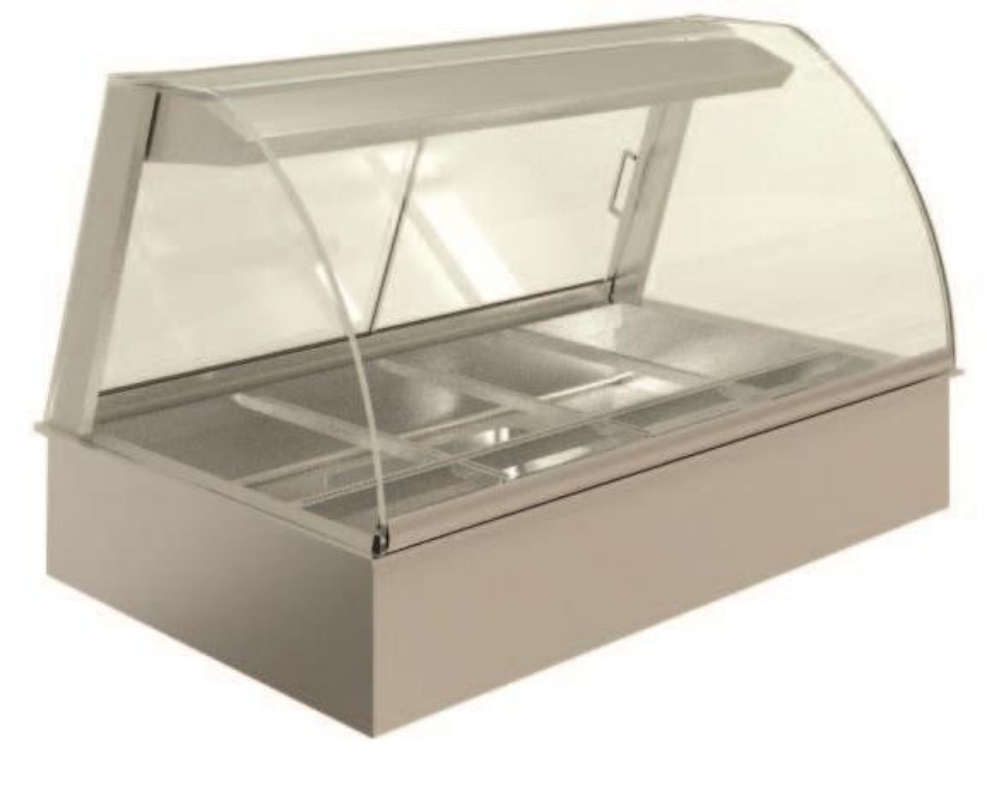 Picture of Emainox Mall 8046303 - 5 Zone Drop In Heated Serve over display with humidity