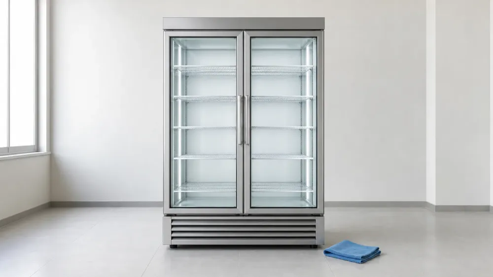 Unifrost HVR21B Display Fridge Cleaning: Safe Care for Seals, Surfaces and Vents