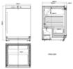Picture of Combisteel Stainless Steel One-Door Refrigerator - 113 L