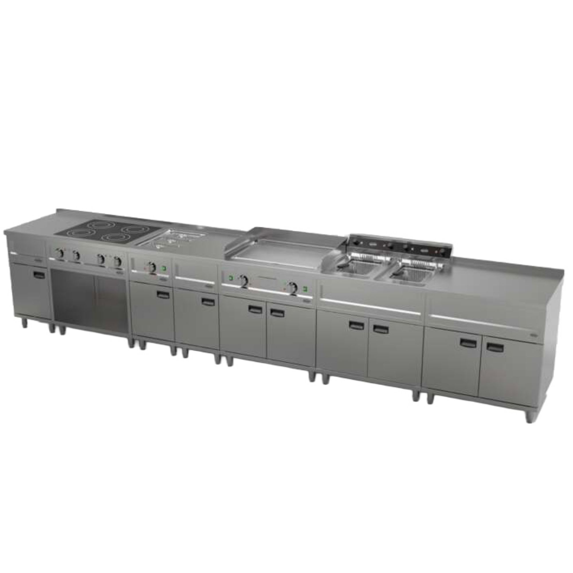 Picture of Combisteel Entry 700 Electric Chromed Fry Top - 8.1 kW