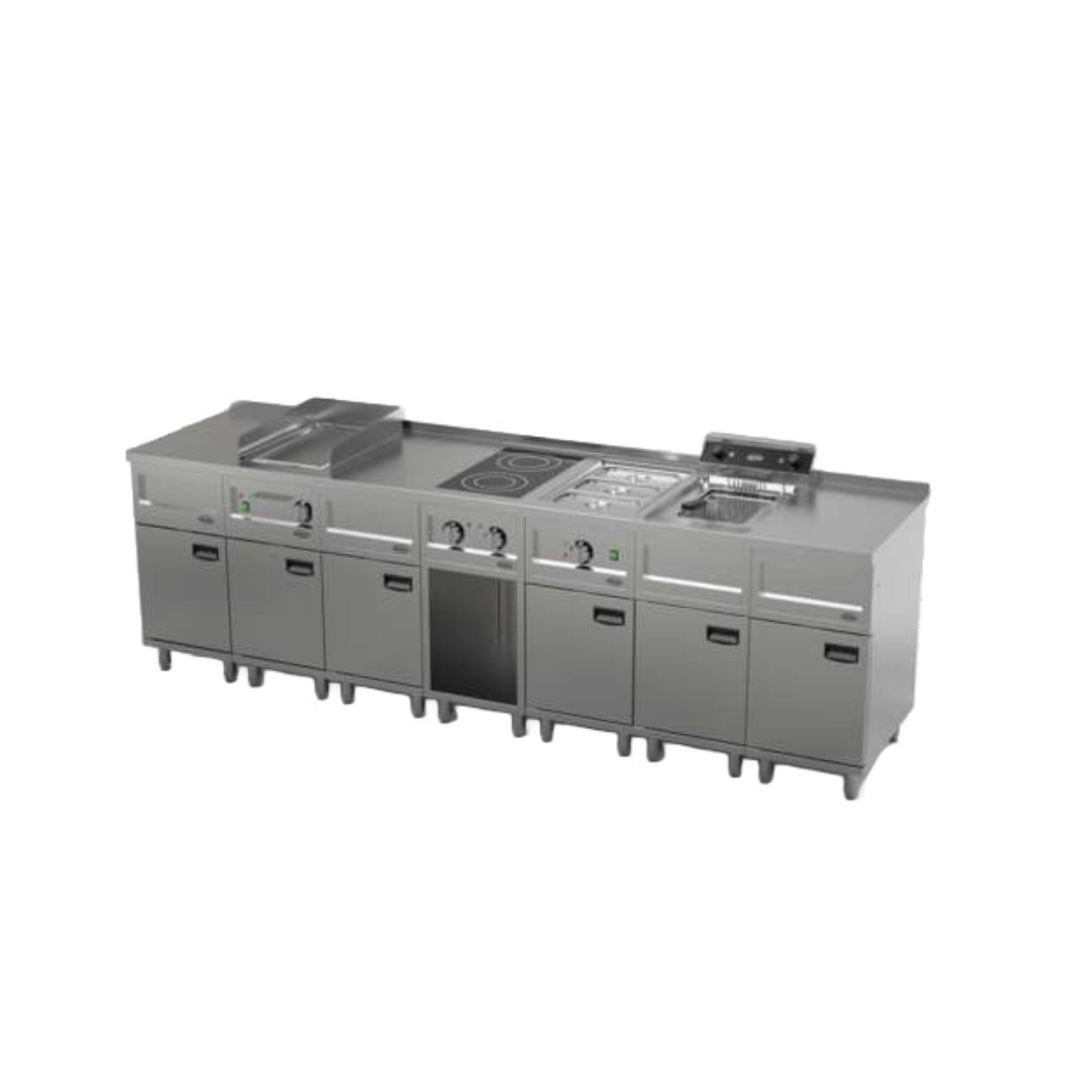 Picture of Combisteel Entry 700 Electric Chromed Fry Top - 2.7 kW