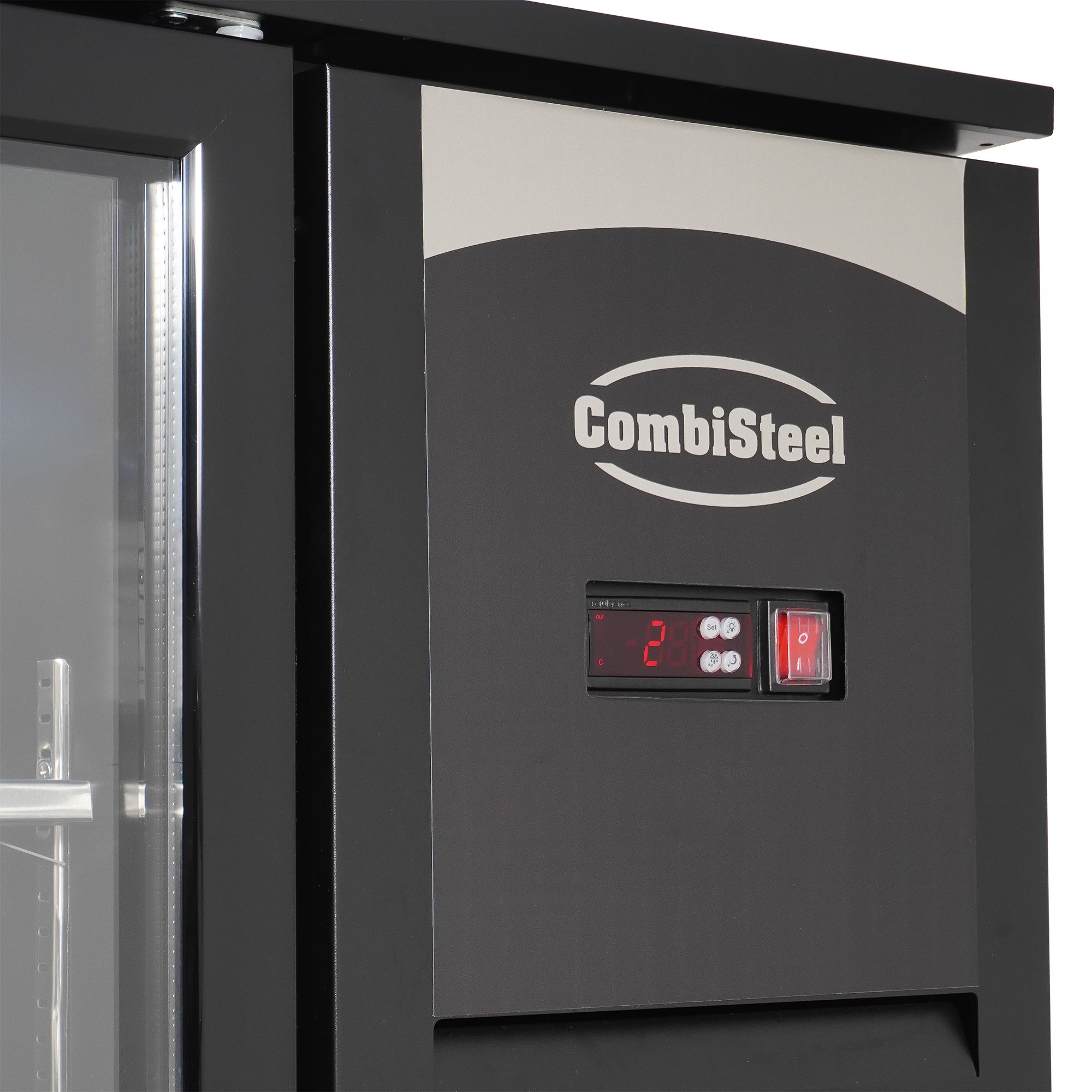 Picture of Combisteel Black 4-Door Backbar Cooler - 636 L