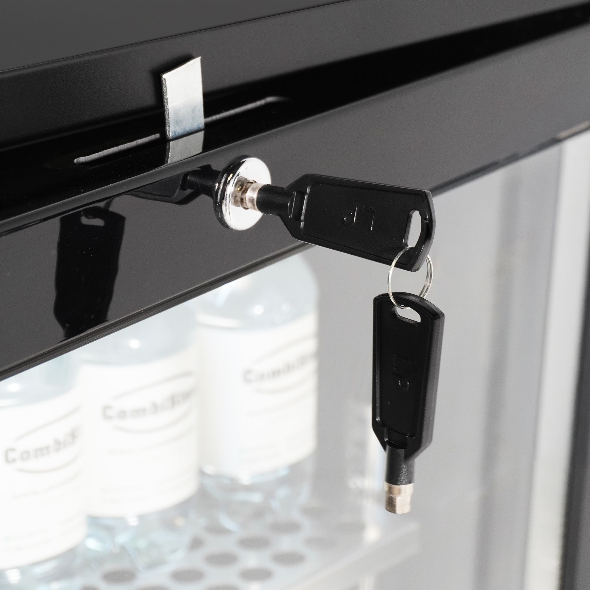 Picture of Combisteel Black 2-Door Backbar Cooler - 305 L