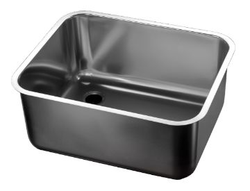 Picture of Combisteel AISI 304 Sink with Overflow - 300 mm Height