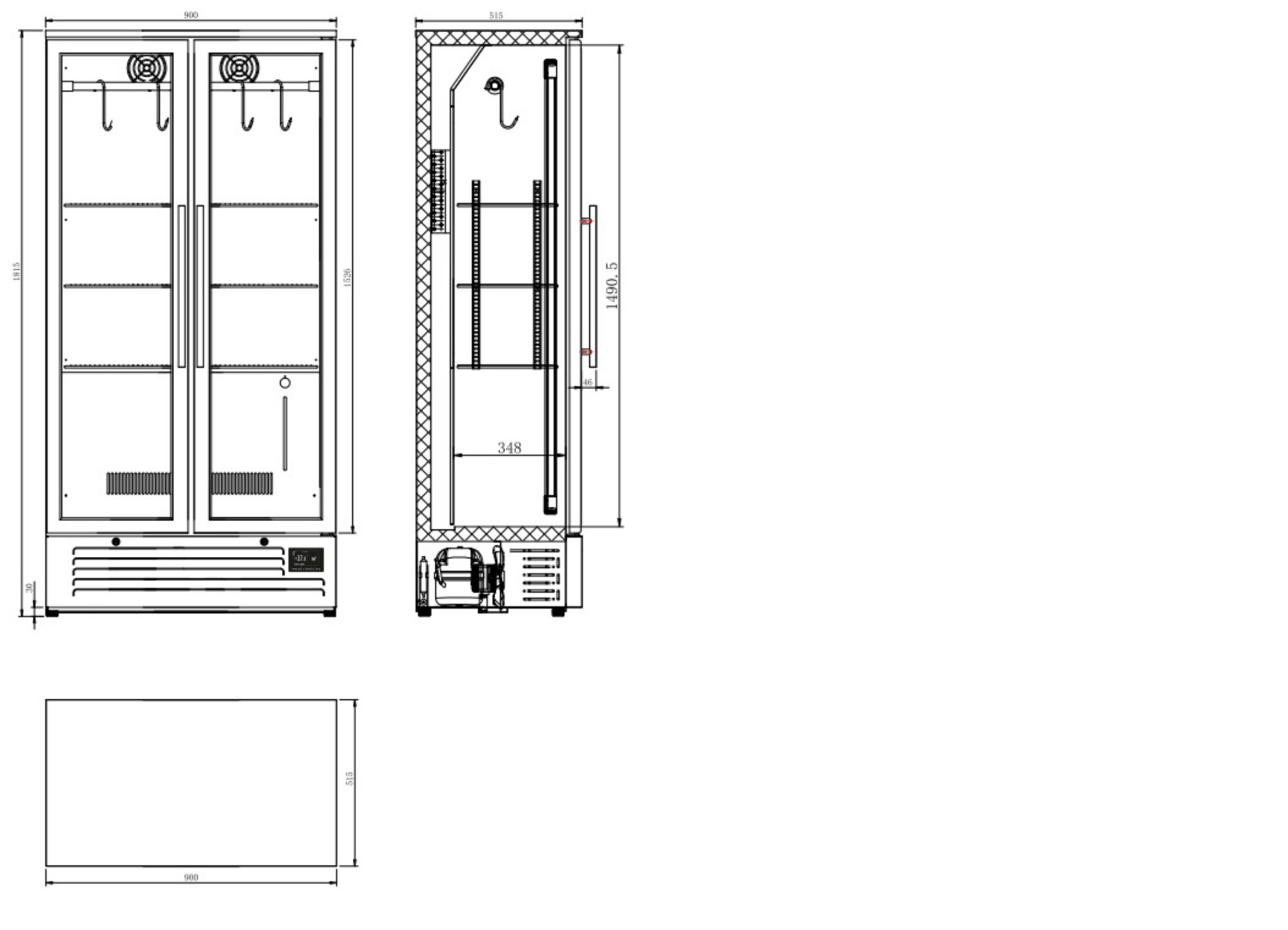 Picture of Combisteel Dry Age Cabinet - 458 L