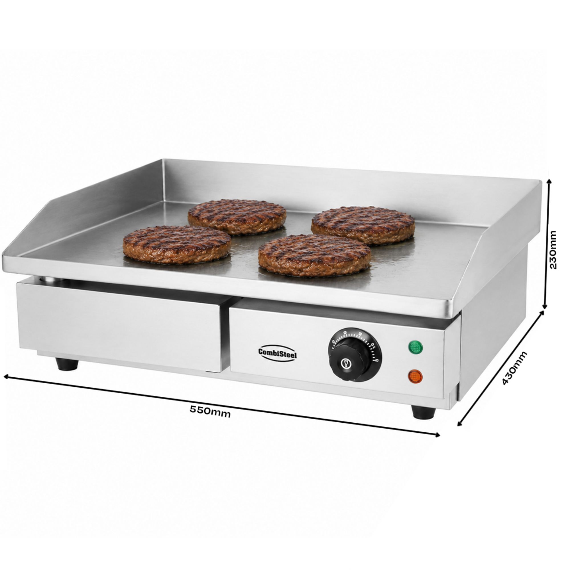 Picture of Combisteel Electric Smooth Fry Top - 3 kW