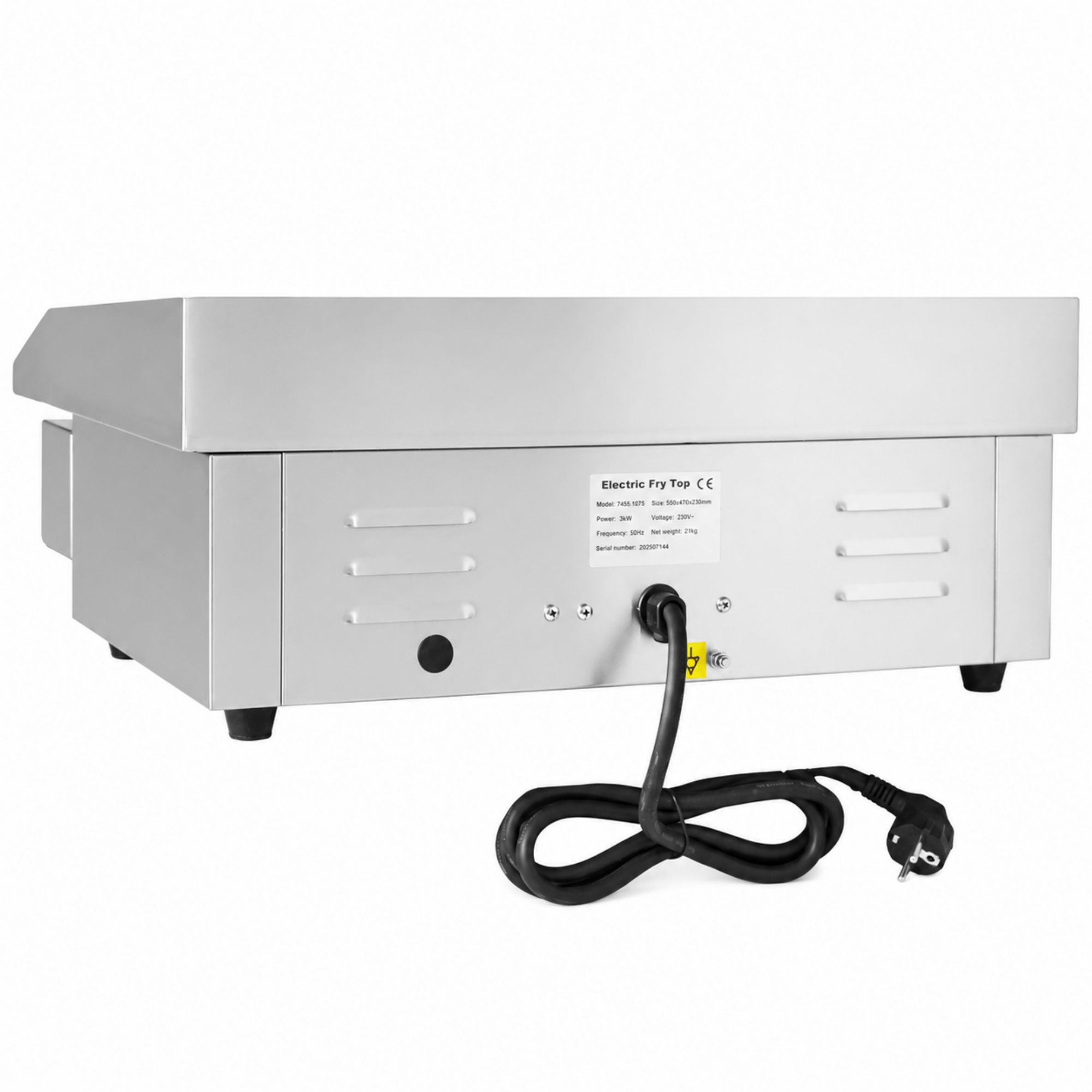Picture of Combisteel Electric Smooth Fry Top - 3 kW