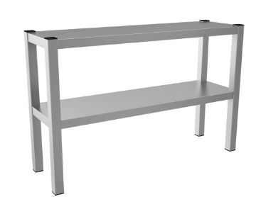 Picture of Combisteel 2-Level Flat-Packed Overshelf 1800 - Stainless Steel 430