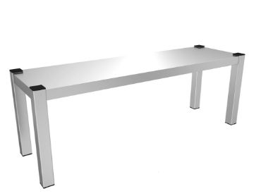 Picture of Combisteel 1-Level Flat-Packed Overshelf 1800 - Stainless Steel 430