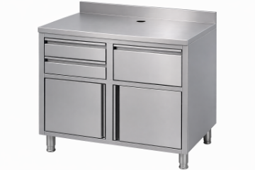 Picture of Combisteel Stainless Steel Coffee Worktable - 1250 mm Wide