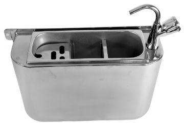 Picture of Combisteel Ice-Cream Scoop Sink with Adjustable Water Tap