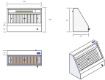 Picture of Combisteel 900 Wall-Mounted Hood Complete - 3000 mm