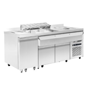 Picture of Combisteel Refrigerated Cocktail Bar Station - 3 Drawers, -1 to +8 °C