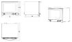 Picture of Combisteel Electric Convection Oven 4 x 430 x 325 mm - 2.9 kW