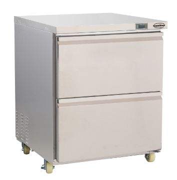 Picture of Combisteel Stainless Steel Freezer with 2 Drawers - 185 L