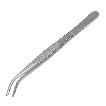 Picture of Japanese Knife Company Japanese Cranked Tweezers Matt 15cm