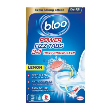 Picture of Bloo 8 Fizz Tabs Toilet Cleaner and Descaler (8 Tablets)