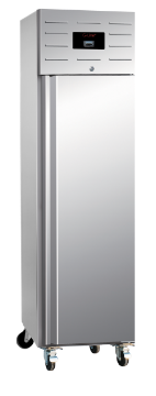 Picture of Tefcold GUF50 Slim freezer in stainless steel for gastro settings