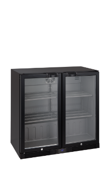 Picture of Tefcold DB202H Backbar with double glass doors, hinged