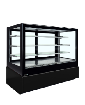Picture of Tefcold CHOPIN 1000 FV-VP Black Chilled Display Cabinet