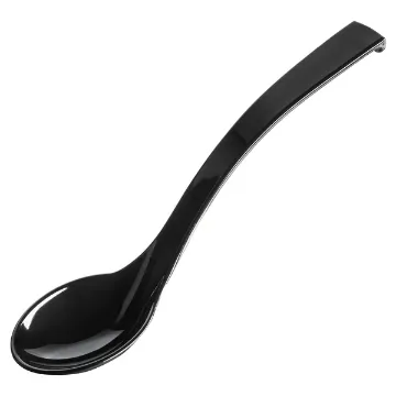 Picture of Plastic Serving Spoon 235mm Black/White — Colour: White
